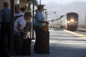 Amtrak into Palm Springs